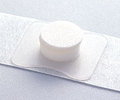 皮膚にやさしく有効に圧迫力を伝える厚さ9mmのパッド