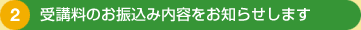 2�F��u���̂��U���ݓ��e�����m�点���܂�