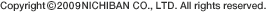 Copyright &copy; 2009 NICHIBAN CO., LTD. All rights reserved.