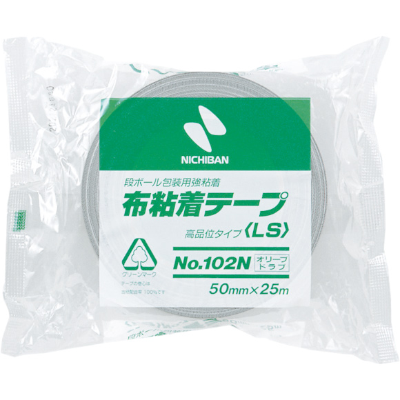 布粘着テープNo.102N (重量物封かん用)｜包装・作業用品｜ニチバン株式
