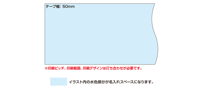 名入れスペース