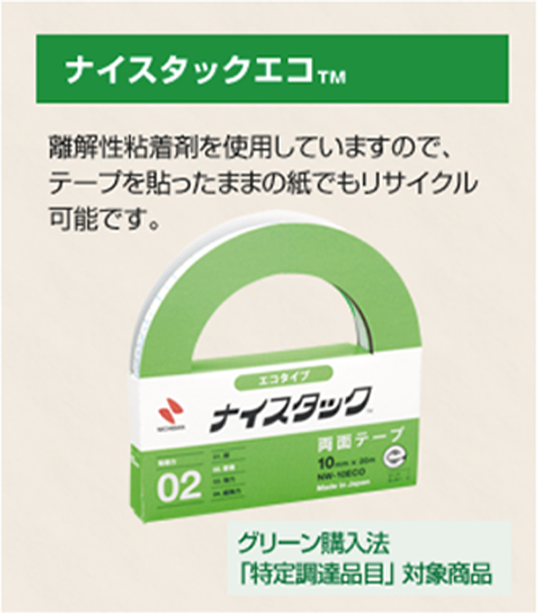 ナイスタックエコ™についての紹介画像