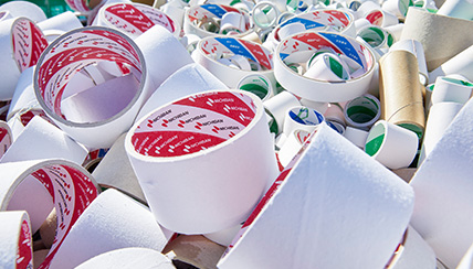 集まった巻心のアップ写真