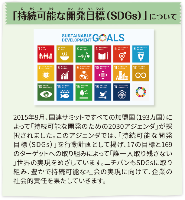 「持続可能な開発目標(SDGs)」について