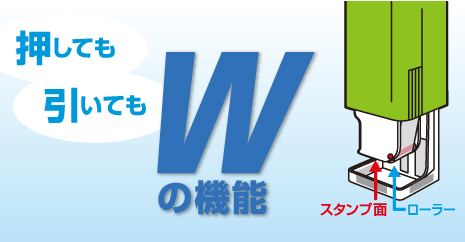 押しても引いてもWの機能